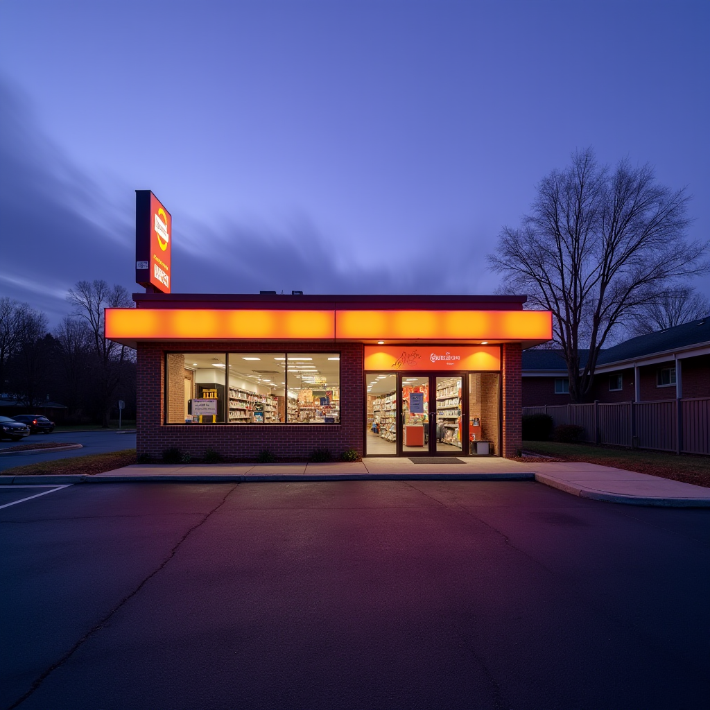 Kaseton świetlny i pylon